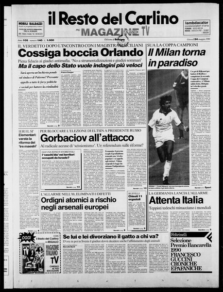 Il Resto del Carlino : giornale dell'Emilia